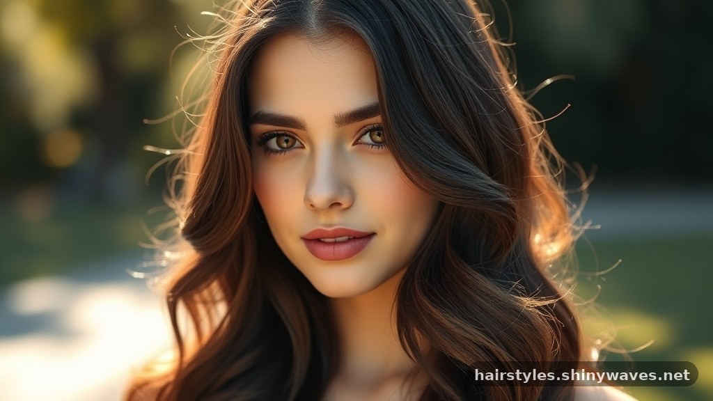 5. Honey-Brown Halo Highlights