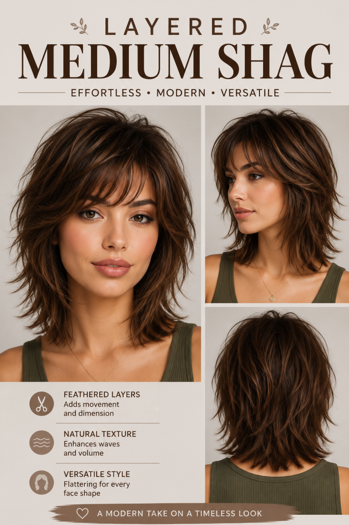 Layered Medium Shag