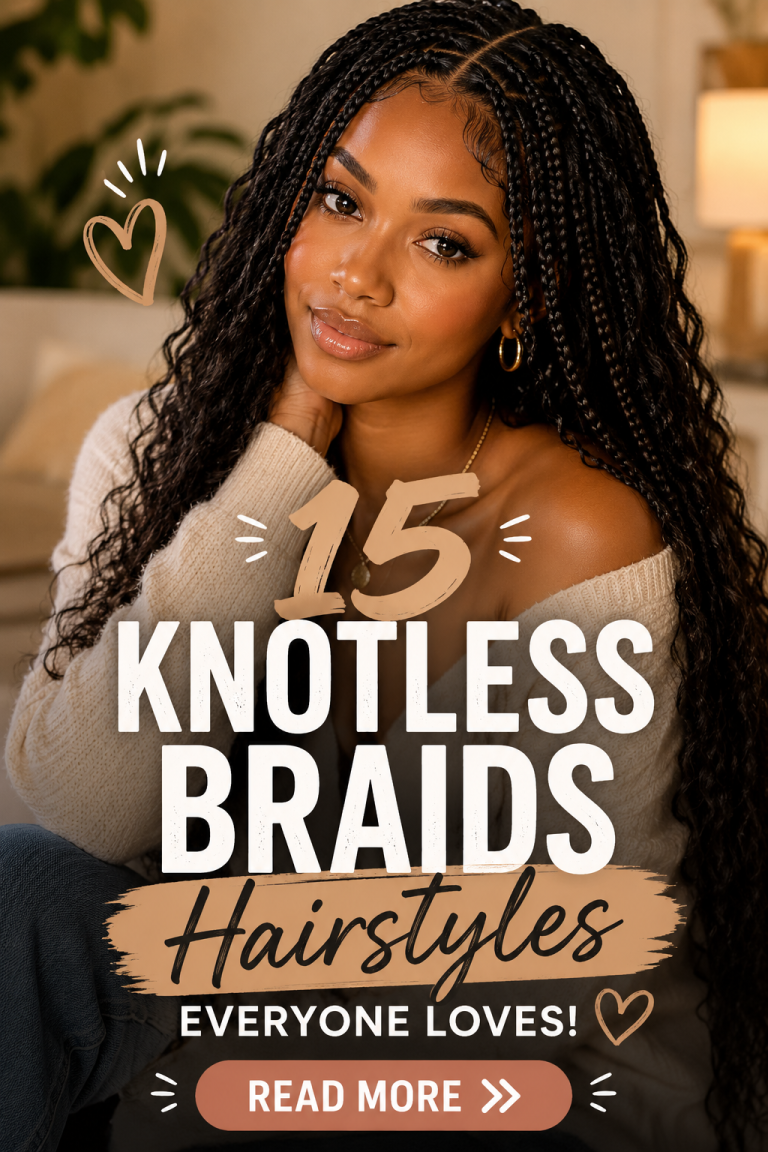 knotless braids hairstyles