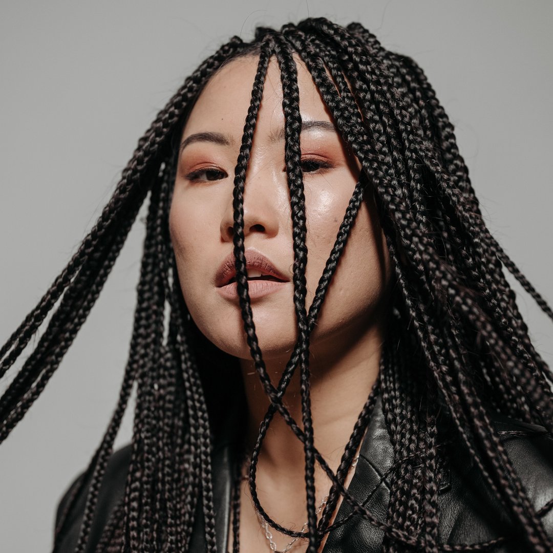 Short Goddess Knotless Braids With Wavy Human Hair - short knotless braids