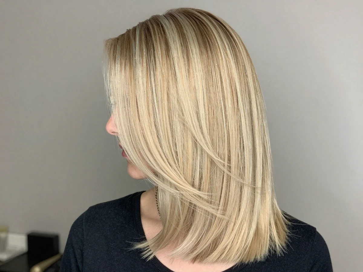 Warm Pearl Blonde - hair color 2026 trends women